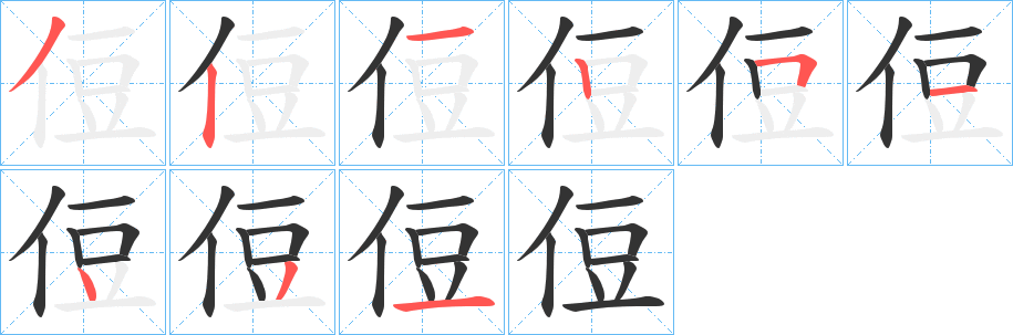 侸 侸