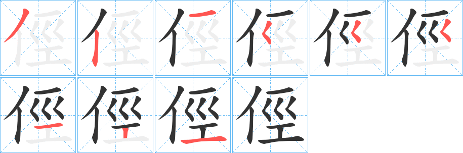 俓 俓