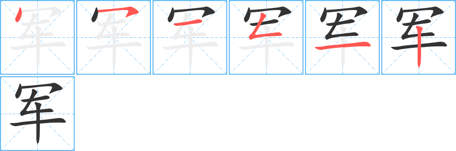 军 军