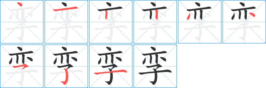 孪 孪