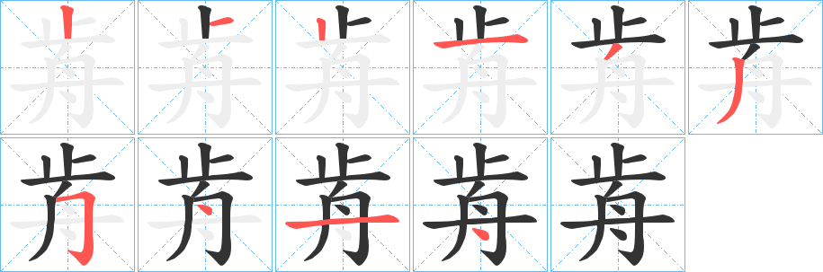 歬 歬