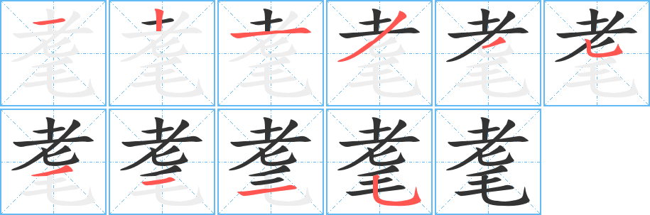 耄 耄