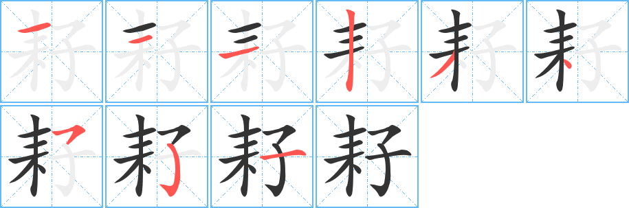 耔 耔