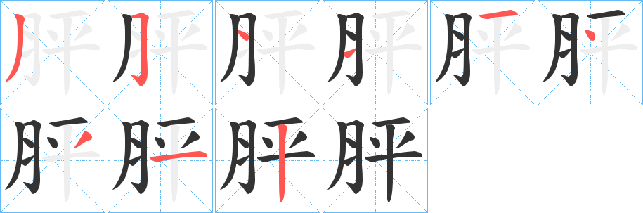 胓 胓