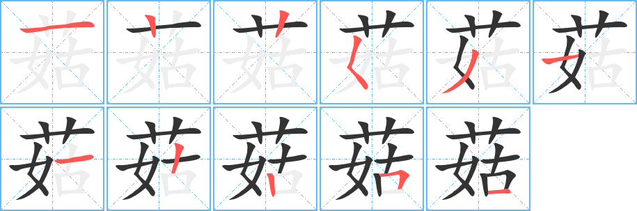 菇 菇