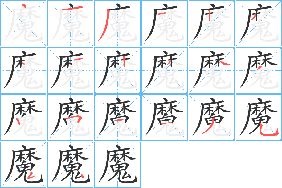 魔 魔