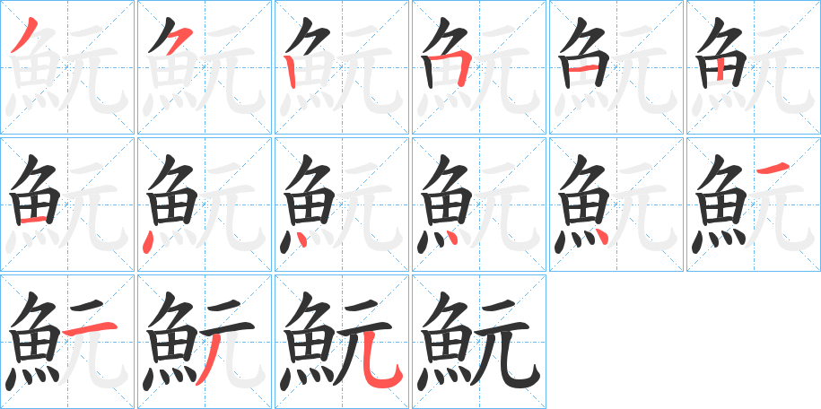 魭 魭