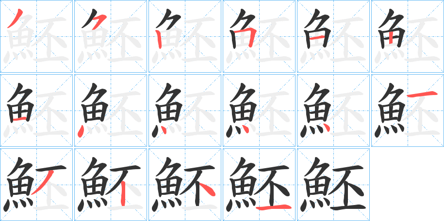 魾 魾